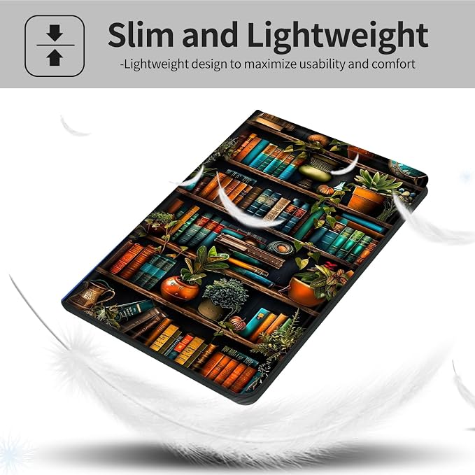 Case for iPad (A16) 11th Generation 11 Inch (2025)iPad 10th Generation 10.9 Inch (2022)PU Leather Slim Standing Smart Coverwith Auto Sleep/WakeBall on Fire