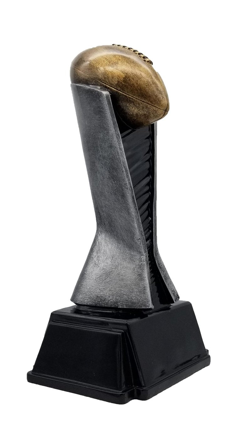 Decade Awards World Class Fantasy Football Trophy - MVP Award for League Champion or Draft Star - Most Valuable Player Recognition - Custom Engraved Plate on Request (8 Inch Tall)