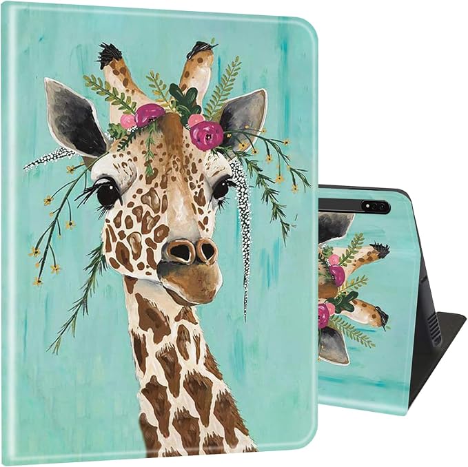Case for Samsung Galaxy Tab S8 Plus 2022/S7 FE 2021/S7 Plus 2020 12.4 inch Ultra-Thin Multi-Angle Bracket Full Body Case with Wake/Sleep Function - Bible Phil 4-13 Floral