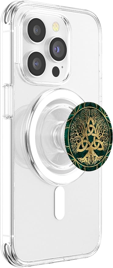 Tree of life with Triquetra PopSockets Adhesive PopGrip