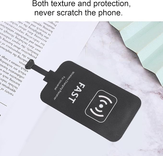 Long Distance Wireless Charger Wireless Charging Receiver Wireless Charger Receiver Charging Adapter Charging Receiver Patch Module Chip 5V 2A 10W for Micro USB Reverse Interface Phone