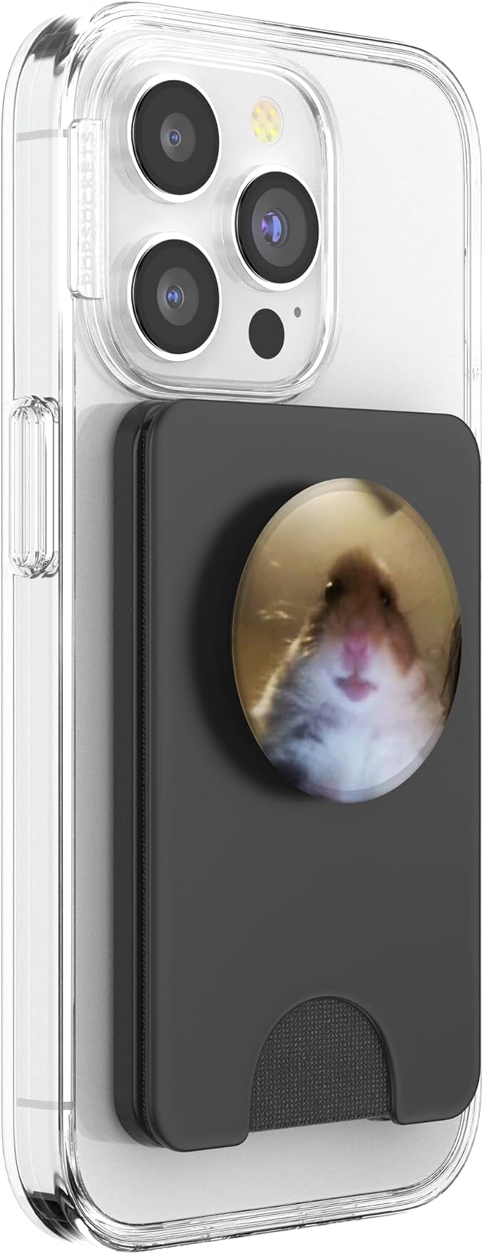 Staring Hamster PopSockets PopGrip: Swappable Grip for Phones &amp Tablets PopSockets Adhesive PopGrip