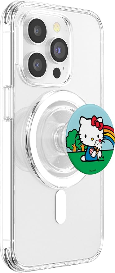 Hello Kitty Ice Cream Summer Rainbow PopSockets Adhesive PopGrip