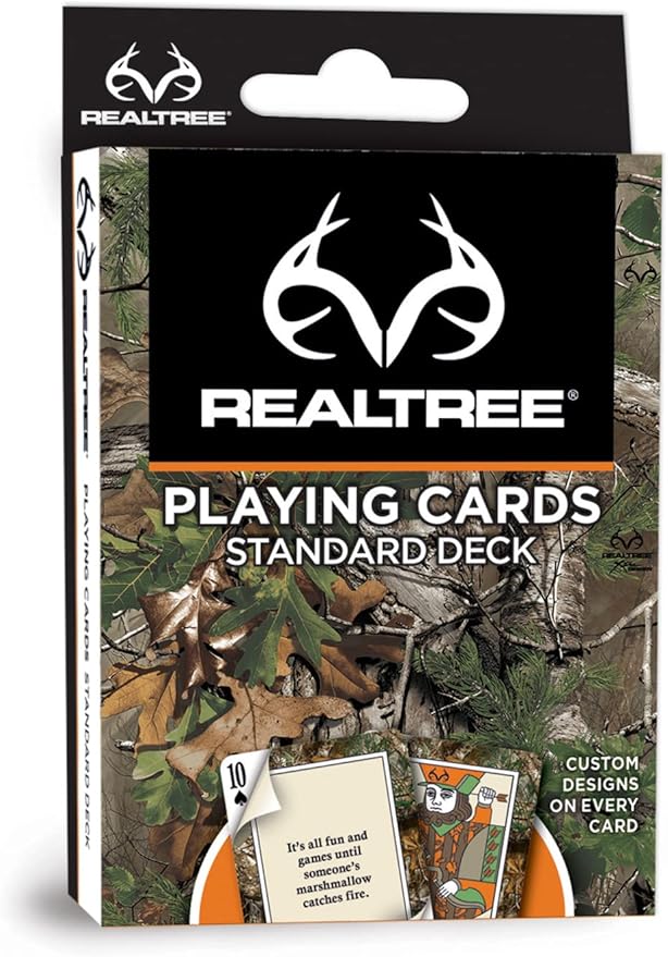MasterPieces Family Games - Realtree Playing Cards - Officially Licensed Playing Card Deck for Adults, Kids, and Family