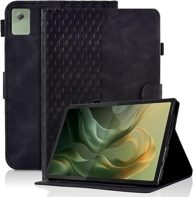 Case for Lenovo Idea Tab 11 Inch 2025 TB-336ZU/TB-336FUMotorola Moto Pad 11 2026PU Leather Multi-Angle ViewingMagnetic Folio Adjustable Stand Shell Foldable Card Holder Woman ManGreen