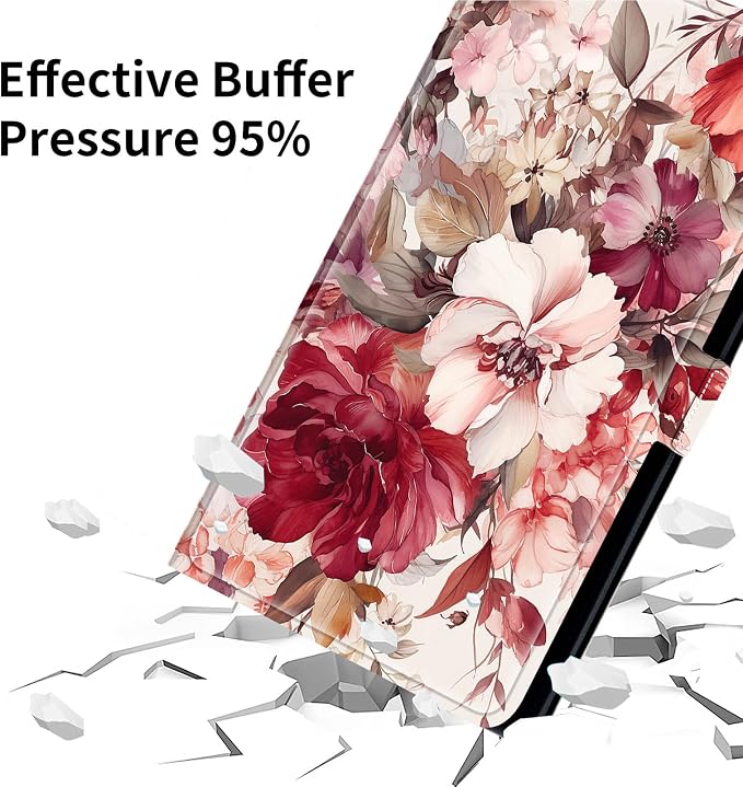 for Google Pixel Tablet Case 2023 Universal Tablet CaseSlim PU Leather Multi-Angle Viewing Cover with 360 Degree Rotatable Kickstand forPixel Tablet 2023 11-inchBlue Wolf