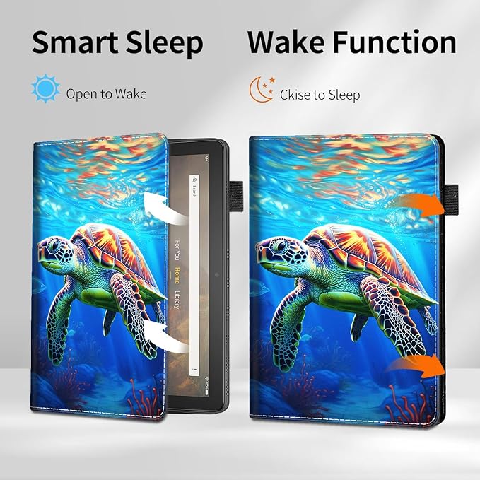 Case for Amazon Kindle Fire Max 11 Tablet (13th Generation 2023 Release) - Slim Fit Standing Cover with Auto Sleep/Wake for All-New Fire 11 Max Tablet，Enchanted Forest 2
