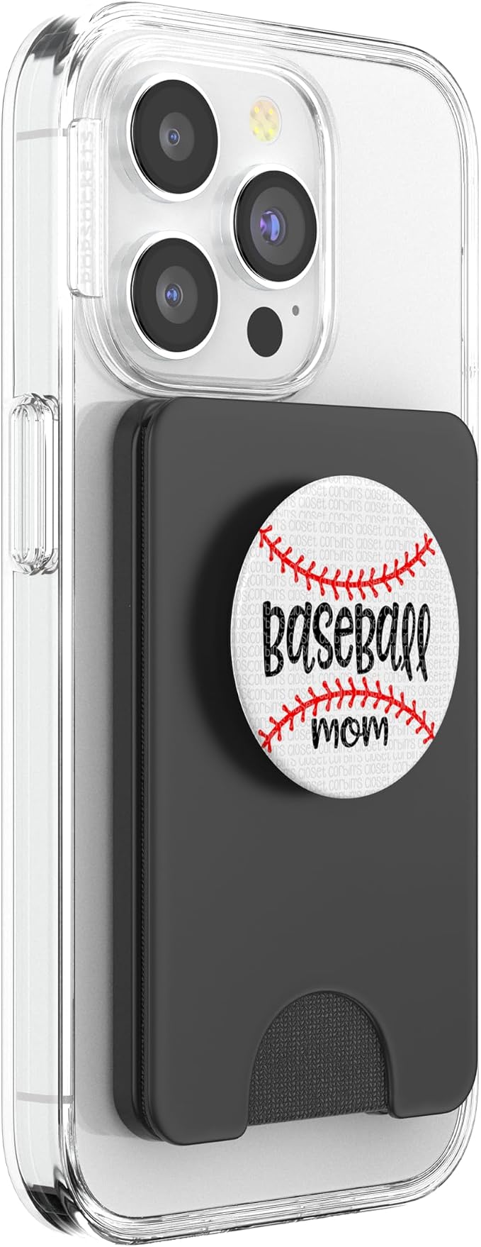 Baseball Mom Pop Sockets Grip Stand PopSockets Adhesive PopGrip