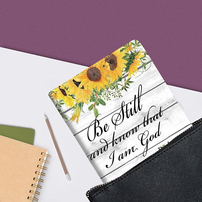 Philippians 4-13 Christian Sunflower iPad 9th/8th/7th Gen 2021/2020/2019 10.2 Inch Case - Standing Cover with Auto Sleep/Wake