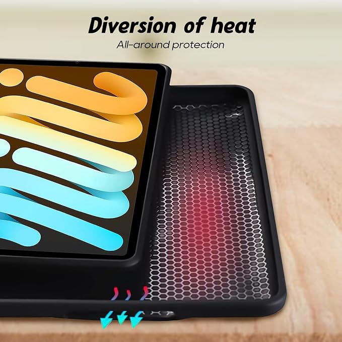 Slim Case for Apple iPad 10th Generation 10.9 Inch 2022 PU Leather Lightweight Hand Strap Stand Feature Drop Protection Back Cover for iPad 10th Gen 10.9 Black
