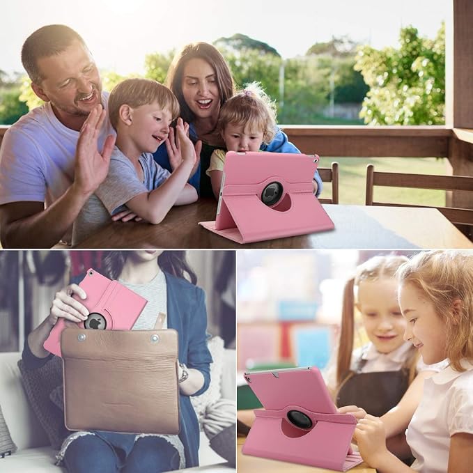 for iPad mini 1/2/3 Case Cover 7.9” – 360° Rotating Stand with Auto Sleep/Wake