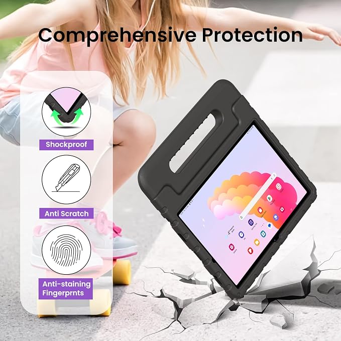 Kids Case for Samsung Galaxy Tab A11+/A9+ Plus 11 Inch 2025/2023 Tablet | Foldable handle highly durable odorless and easy to install suitable for children's learning and play.