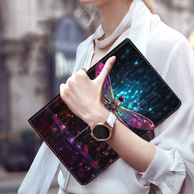 Case for Galaxy Tab A9 Plus ， Auto Sleep/Wake Multi-Angle Viewing Slim Folio Stand Cover for Samsung Galaxy Tab A9+/A9 Plus 11 Inch 2023 (SM-X210/X216/X218) Magic Mushrooms Fungus