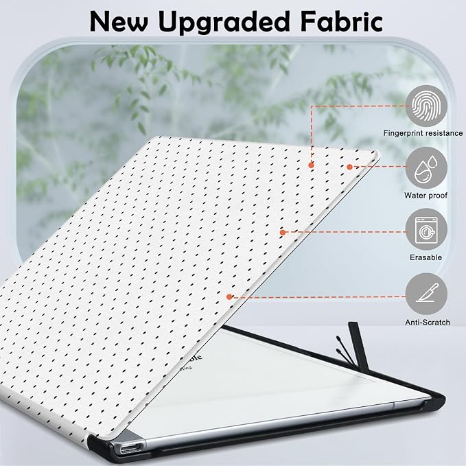 Case for Remarkable 2 Paper Tablet 10.3 2020 ReleasedLightweight and Hard Back Shell Protective Book Folio Cover with Built-in Pen HolderComes with Remarkable 2 Pen Tips.
