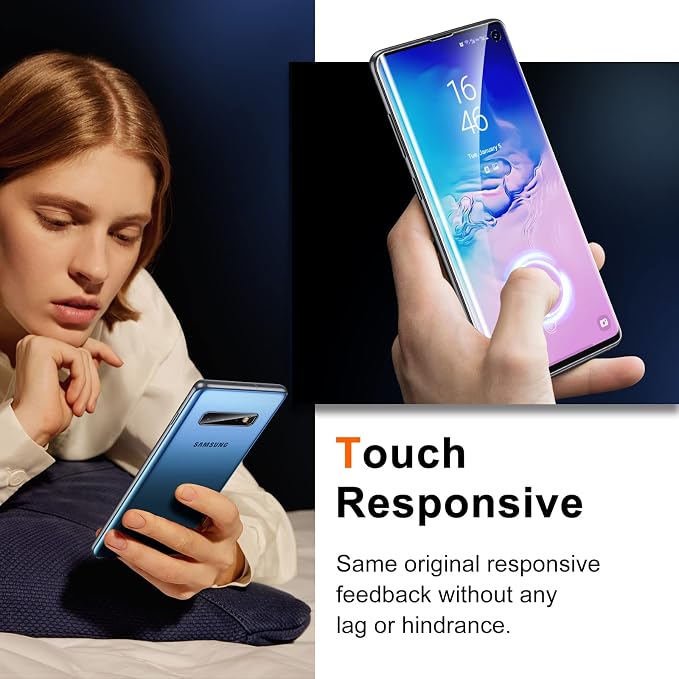 UniqueMe [2+2 Pack Compatible with Samsung Galaxy Note 20 Ultra 6.9 inch Soft TPU Screen Protector 【Not Glass】 and Camera Lens ProtectorHD Clarity [Case Friendly][Bubble Free] [Anti-slip tool]
