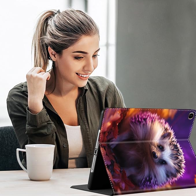 Case for New iPad (A16) 11th Generation 11 Inch 2025for iPad 10th Generation 2022 10.9 Inch Multi-Angle Stand Smart Cover Shockproof with Auto Wake/Sleep Baby Dragon