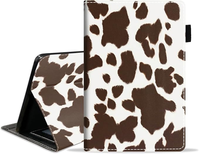 Case for Amazon Kindle Fire HD 10 &amp 10 Plus Tablet 10.1 (13th/11th Generation 2023/2021 Release) - PU Leather Folio Case with Smart Auto Wake/Sleep American Flag Camo