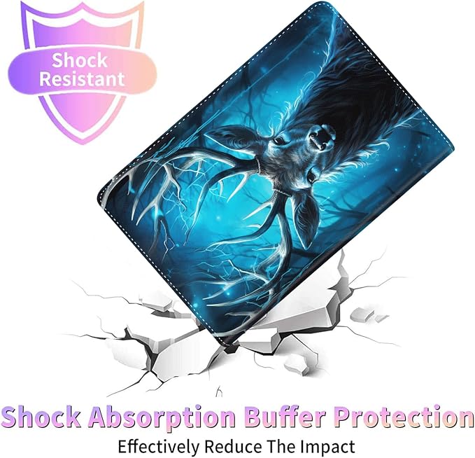 Case for iPad Pro 11 Inch 2022/2021/2020 (4th/3rd/2nd Gen) for iPad Air 5th / 4th Generation 10.9 Inch (2022/2020) Durable Shockproof Protective Cover，Black Woman Queen Afro Design