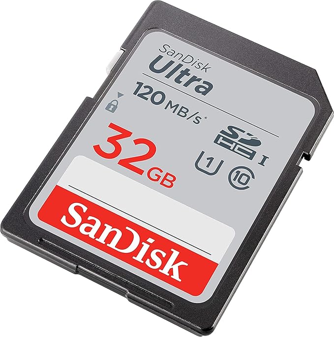SanDisk 32GB SDHC SD Ultra Memory Card Class 10 Works with Sony Cyber-Shot DSC-H300, HX400 V, HX80 Digital Camera (SDSDUN4-032G-GN6IN) Bundle with (1) Everything But Stromboli Multi-Slot Card Reader