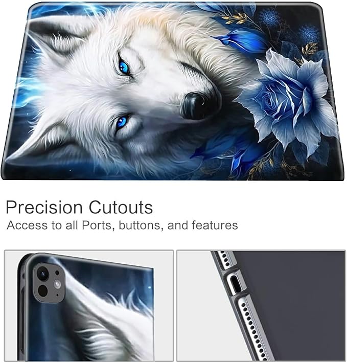 for iPad Air 11 (2024)/ iPad Air 6th/5th/4th Gen Case (2025/2024/2022/2020) 10.9 Inch CaseBEOTIWAD Shockproof Slim PU Leather Stand Protective Cover with Auto Sleep/Wake-Bible Verses Philippians 4-13