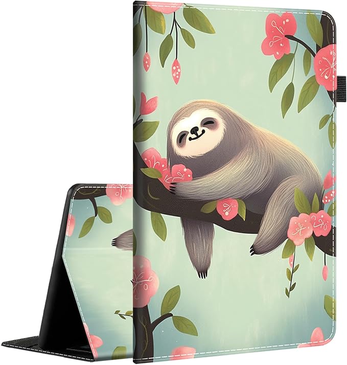 Case for All-New Amazon Fire HD 10 and 10 Plus Tablet (13th/11th Generation 2023/2021 Release) 10.1 - Slim Fit Standing Cover with Auto Sleep/Wake，Wolf