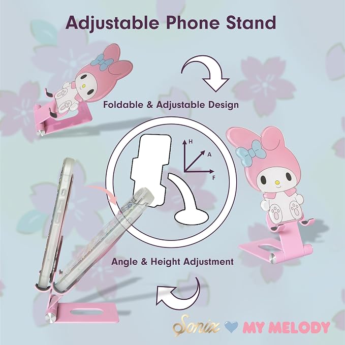 Sonix x Sanrio Character Phone Stand | Adjustable Cell Phone Holder Desk Stand Dock | Badtz Maru