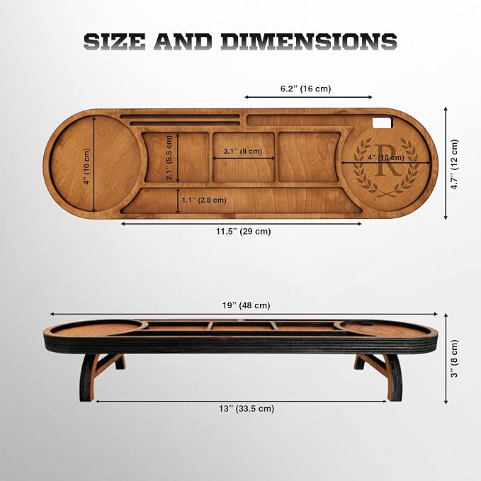 Ships Next Day Personalized Wood Desk Organizer Custom Phone &amp Tablet Stand Engraved Wood Office Accessory Custom Docking Station Custom Organizer Gift