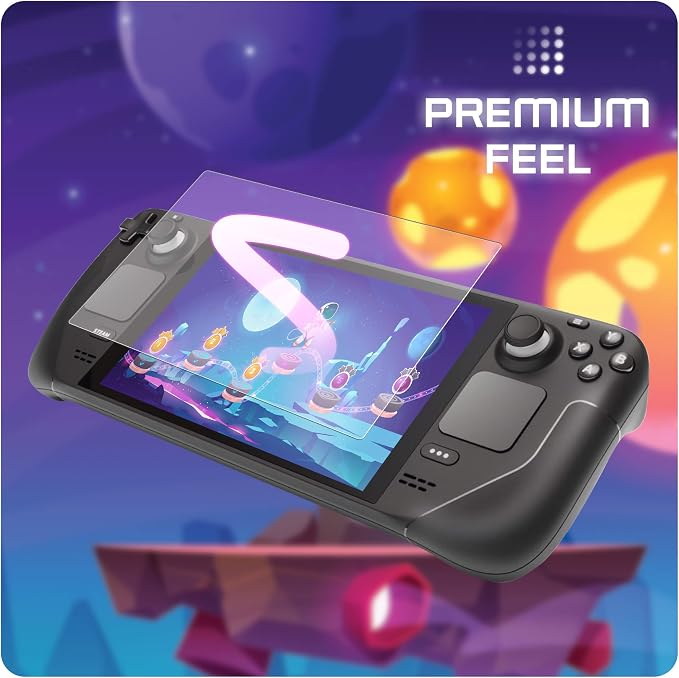 magglass Tempered Glass Designed for Steam Deck OLED/Steam Deck Matte Screen Protector (7 inch) Anti-Glare Full Coverage Guard