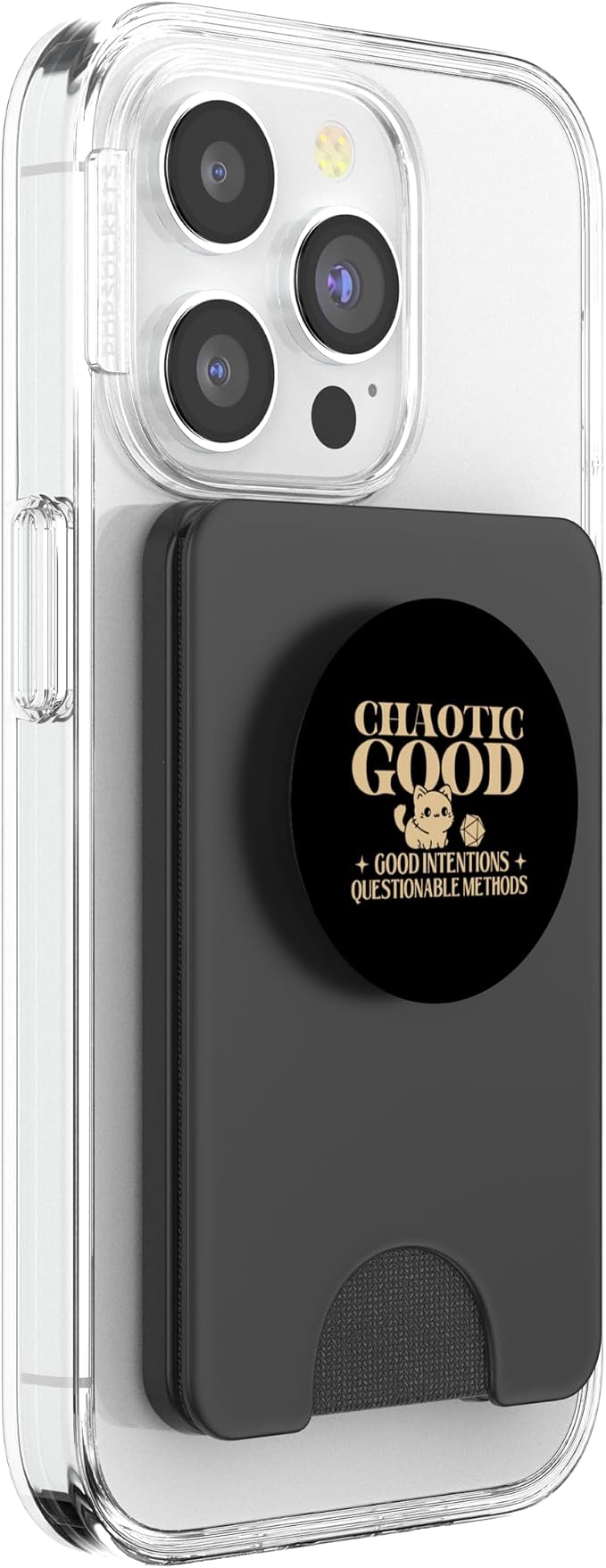 Chaotic Good - RPG Tabletop Games D20 Tabletop PopSockets Adhesive PopGrip