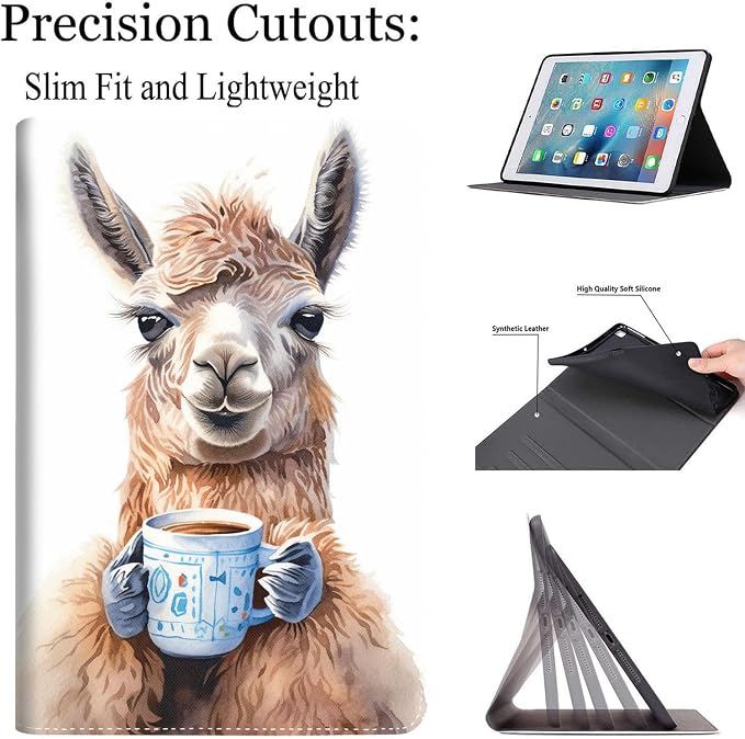 Case for Samsung Galaxy Tab S10 FE Plus 5G Multi-Angle Stand Smart Cover Shockproof with Auto Wake/Sleep for Galaxy Tab S10 FE+ 13.1 Inch (SM-X620/SM-X626B) 2025 Magic Mushrooms Fungus