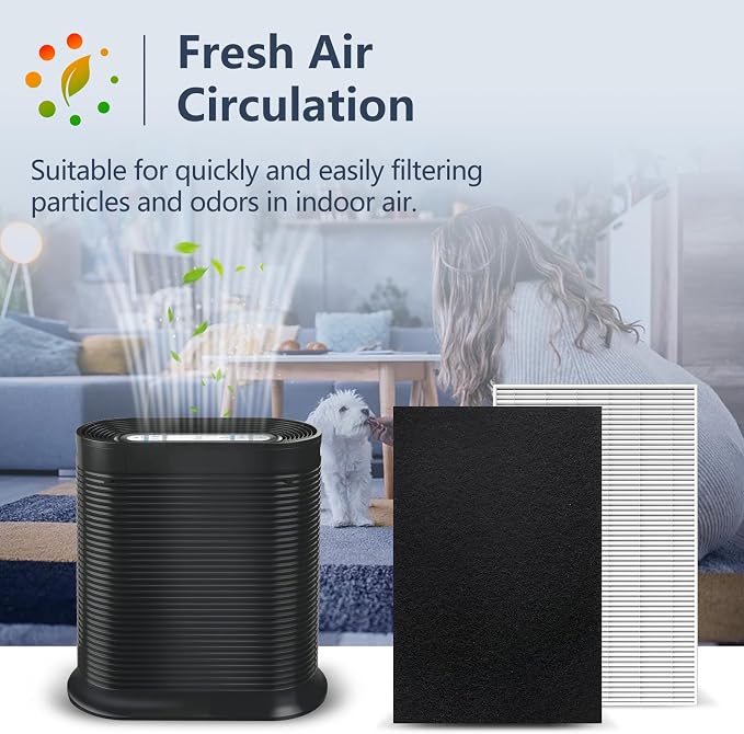 HPA300 HEPA Filter Replacement for Honeywell HPA300 Series Air Purifiers HPA300