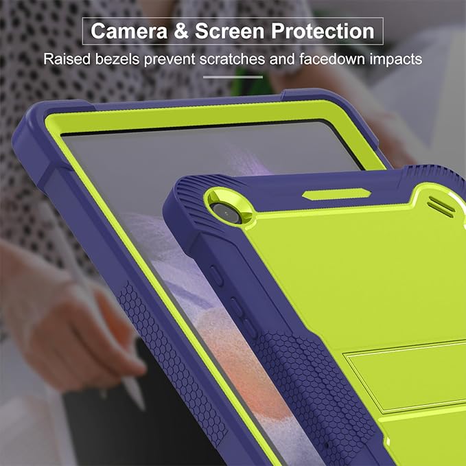 Case for T-Mobile REVVL Tab 2 Android 15 Tablet 10.1 inchHeavy Duty Shockproof Protective Cover with KickstandKids Friendly4 Corners Thicken ShockproofBlack