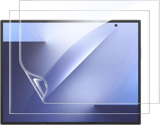 LYWHL 2 Pack Samsung Galaxy Z TriFold Flexible Inner Screen Protector | Full Coverage Hight Sensitive Touch Case Friendly Bubble FreeSelf Healing