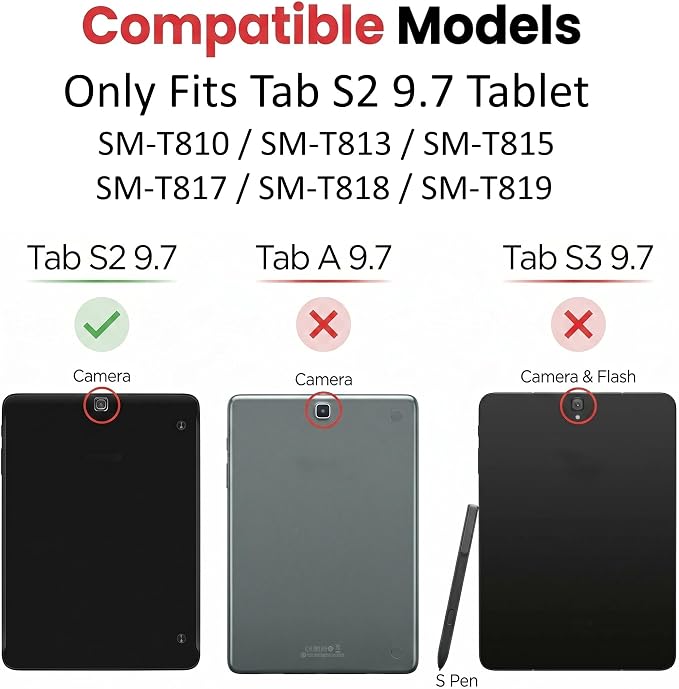 Vultic Rotating Case for Samsung Galaxy Tab A 8.4 2020 (8.4-inch) [SM-T307U] 360 Degree Stand [Auto Sleep/Wake] Folio PU Leather Smart Tablet Cover (Black)