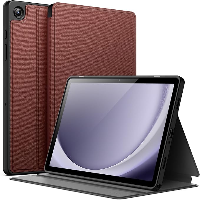 JETech Folio Case Cover for Samsung Galaxy Tab A9 Plus 11 Black | Multi-Angle Stand Cover Slim Protective Cover Auto Wake/Sleep