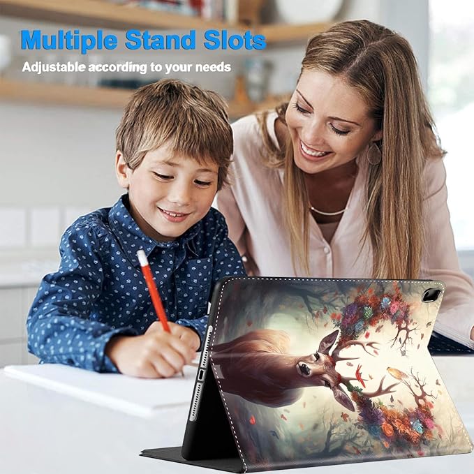 Case for iPad Mini 5/4/3/2/1 Durable Shockproof Protective Cover for Apple 7.9 inch iPad Mini 1st2nd3rd4th5th Generation，Blue Dragon