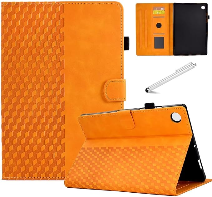 Fancity Case Fits Samsung Galaxy Tab A9/A11 Plus 11” 2025/2023 X210/X216 | Premium PU Leather Cover with Multi-Angles Pencil Holder Smart Wake Sleep for Galaxy Tab A9 A11 Plus X218 Beach