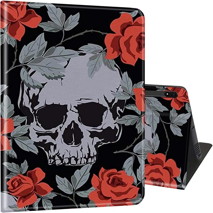 Case for Samsung Galaxy Tab S8 Plus 2022/S7 FE 2021/S7 Plus 2020 12.4 inch Ultra-Thin Multi-Angle Bracket Full Body Case with Wake/Sleep Function - Bible Phil 4-13 Floral