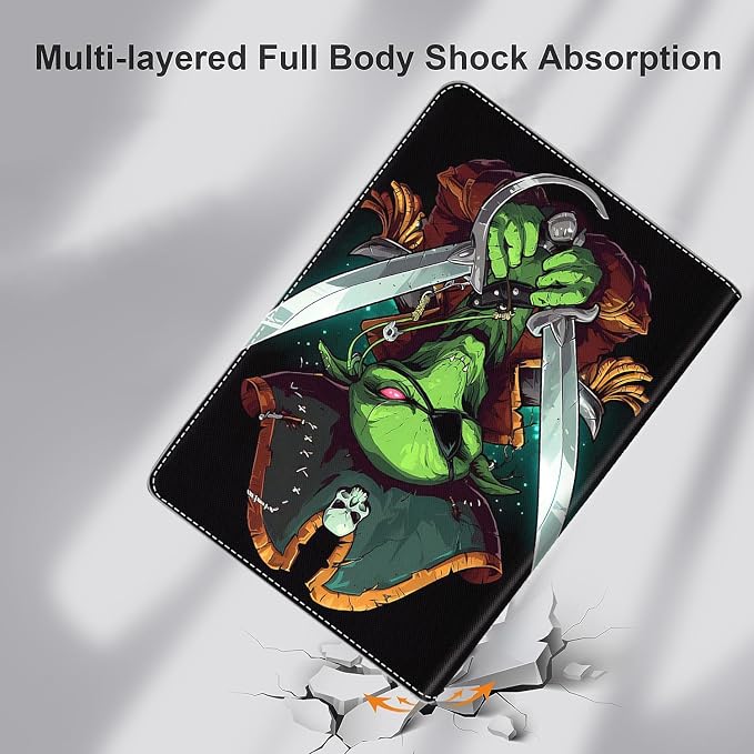 Case for iPad (A16) 11th Generation 11 Inch (2025) iPad 10th Generation 10.9 Inch (2022)，Slim Fit Foldable Standing Cover Case with Auto Sleep/Wake Retro Moth