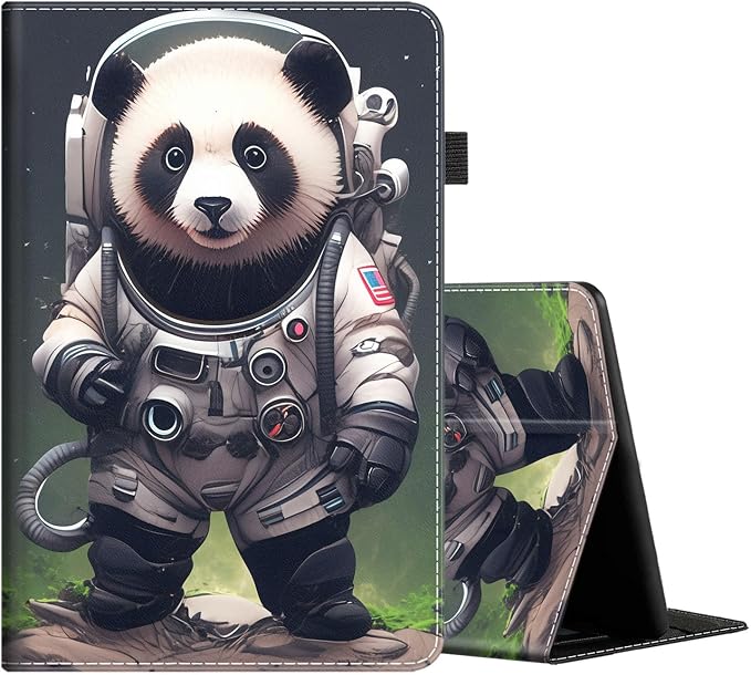 Case for All-New Amazon Fire HD 10 and 10 Plus Tablet (13th/11th Generation 2023/2021 Release) 10.1 Multi-Angle Smart Stand Cover Auto Sleep/Wake Skull and Fire