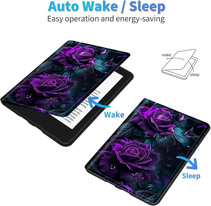 for Samsung Galaxy Tab E 9.6 Inch 2015 (SM-T560/T561/T565/T567) Kickstand Case PU Leather Multiple Viewing Angles Stand Smart Cover for Galaxy Tab E 2015 2 Roses
