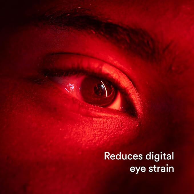 BodyGuardz Red Light Converter Screen Protector – Passive Red Light Therapy for Face - Promotes Better Sleep Healthier Skin Reduced Eye Strain – 9H Tempered Glass Easy Install (Galaxy S26)