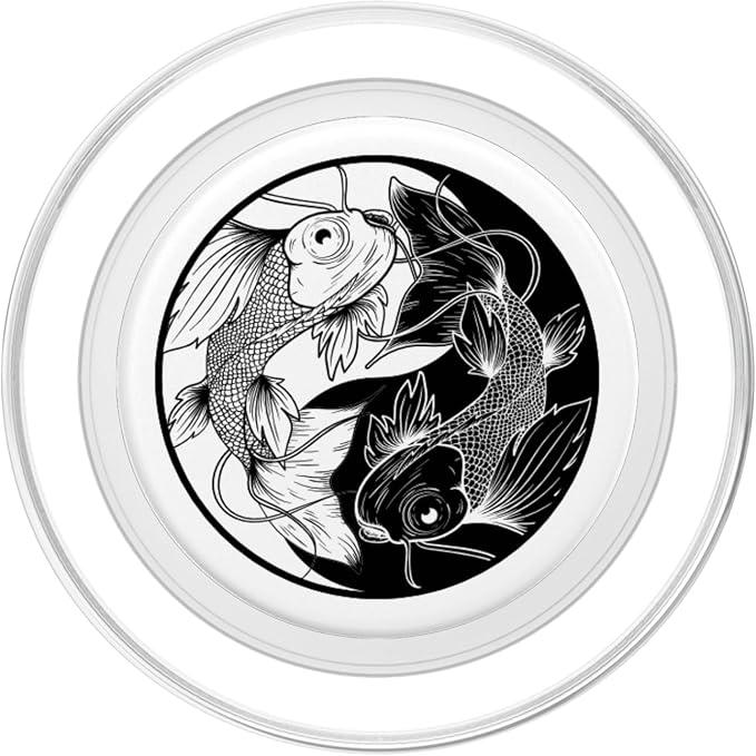 Koi Ying Yang Yin Yang PopSockets Adhesive PopGrip
