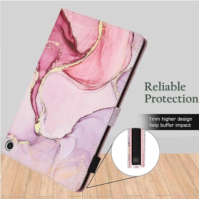 Fancity for Amazon Kindle Fire Max 11 Case 13th Generation 11 2023 Release | Soft PU &amp TPU Leather Protective Stand Cover Case for Fire Max 11 with Smart Auto Wake/Sleep Pencil Holder Beach