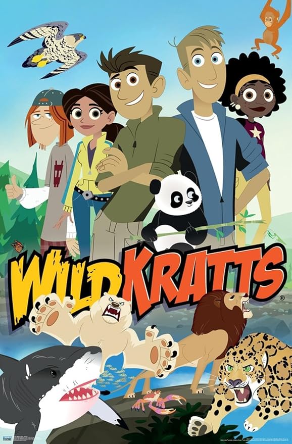 Wild Kratts - Group Wall Poster, 19L" x 13W", Premium Unframed Version