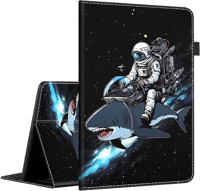 Case for Amazon Kindle Fire Max 11 Case (13th Gen 2023 Release) 11，Slim Fit Foldable Standing Cover Case with Auto Sleep/Wake for Fire 11 Max Tablet，Skull and Fire