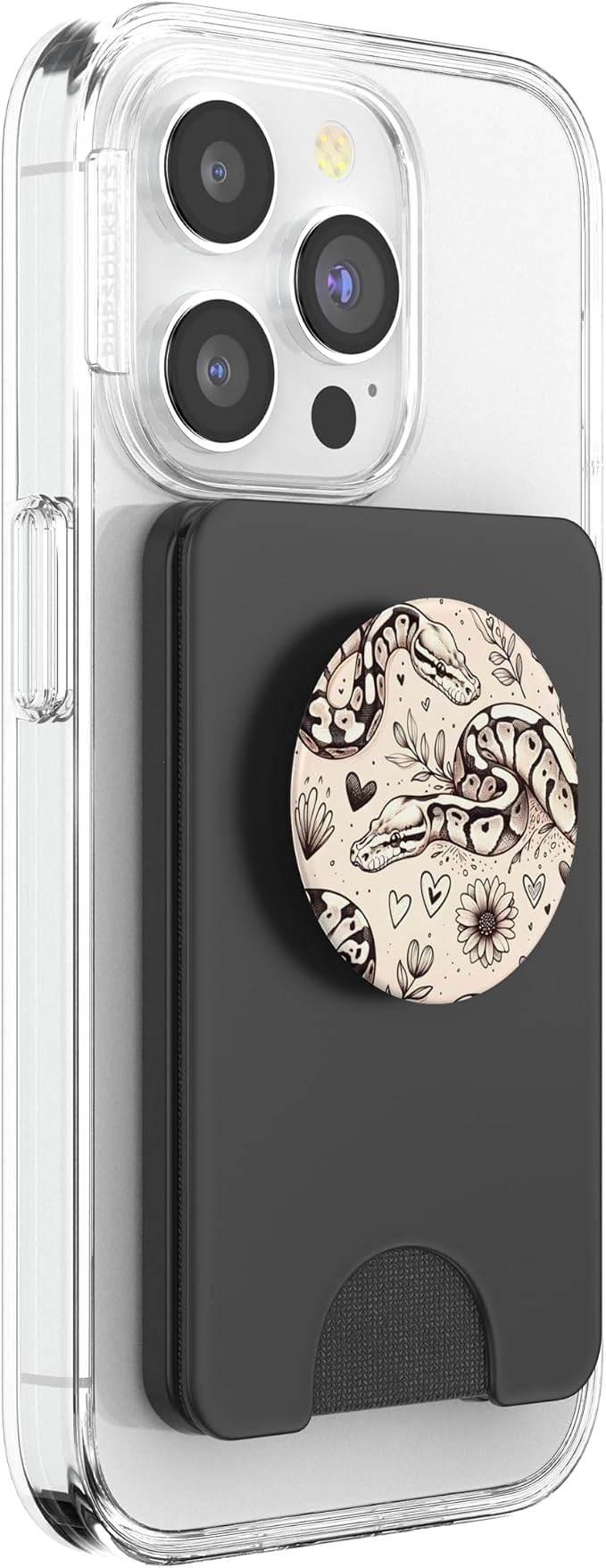 Snake Pattern Ball Python PopSockets PopGrip for MagSafe
