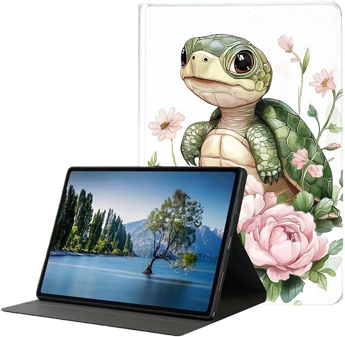 Case for iPad 9th/8th/7th Generation (2021/2020/2019) 10.2-inchSlim PU Leather Cover Adjustable Stand Auto Wake/SleepAurora Over Mountains