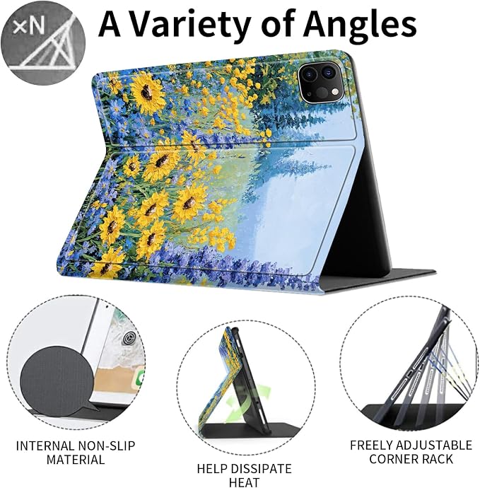 Case for iPad (A16) 11th Generation 11 Inch (2025)/ iPad 10th Generation 10.9 inch 2022Slim PU Leather Smart Cases Covers with Auto Wake/Sleep-Beast Roared