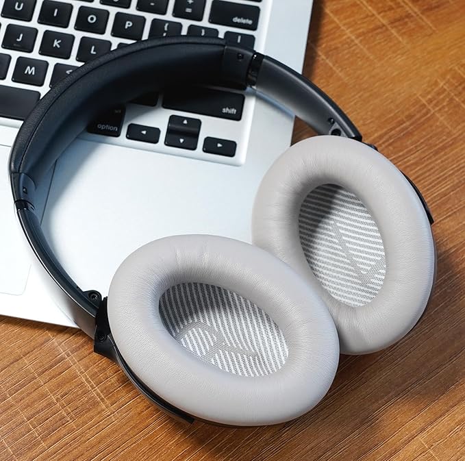 Premium Replacement Ear Pads for Bose QC35 & QC35ii Headphones Made by GEVO - Comfortable Adaptive Memory Foam and Extra Durable - Fits QuietComfort 35 & 35ii / SoundLink 1&2 AE | Sandstone